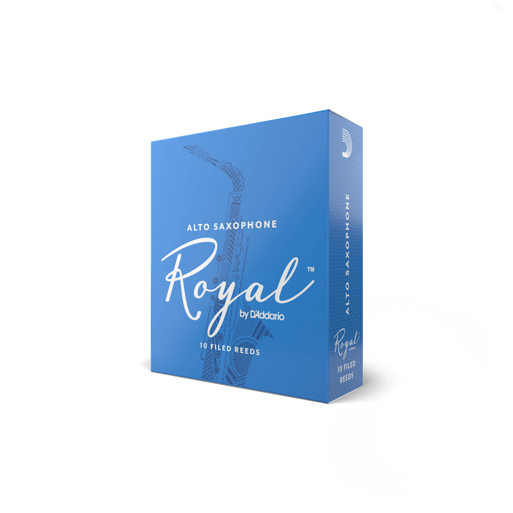 D'Addario - 25 Cañas Rico Royal para Saxofón Alto Mod.RJB01__-B25