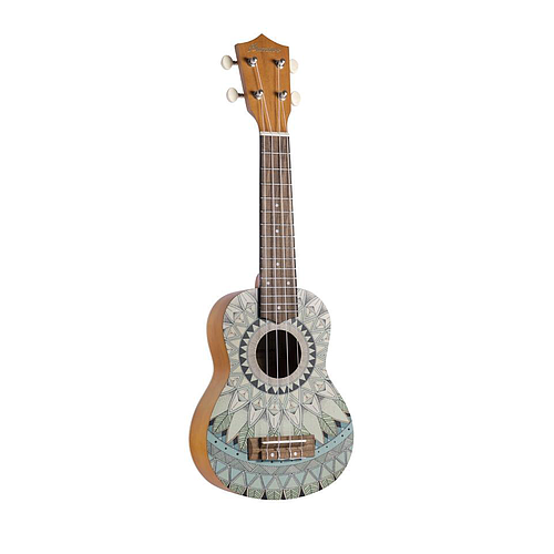 Bamboo - Ukulele Soprano con Funda Mod.U-21-JADE_9