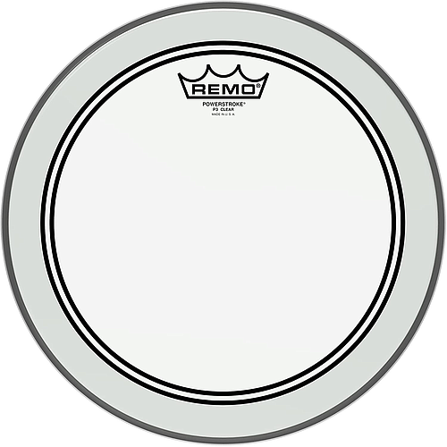 Remo - Parche Powerstroke 3 Clear, Tamaño: 18" Mod.P3-1318-C2_5