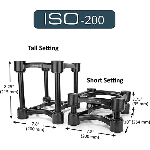 ISO Acoustics - Bases para Monitores de Estudio Mod.ISO-200_8