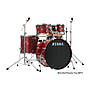 Tama - Bateria Rhythm Mate de 5 piezas con Atriles y Asiento, Color: Vino Transparente Mod.RC52KH6-WPT_4