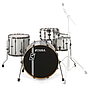 Tama - Batería Superstar Hyper-Drive Maple de 4 Piezas con Atriles, Color: Plata Mod.ML40HZBN2-SSV_24