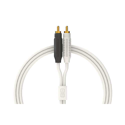 DJTT - Cable de Audio RCA a RCA 2 de 2 mts, Color: Blanco_6