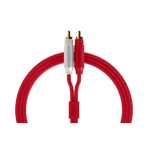 DJTT - Cable de Audio RCA a RCA 2 de 2 mts, Color: Rojo_7