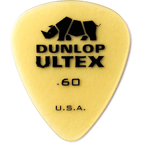 Dunlop - 6 Plumillas Ultex Standard para Guitarra Tamaño: .60 mm Mod.421P.60_24