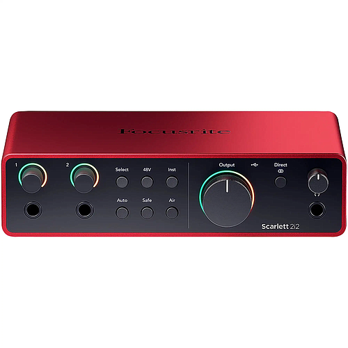 Focusrite - Paquete de Grabación Scarlett 2i2 4th Gen Mod.MOSC0040_2