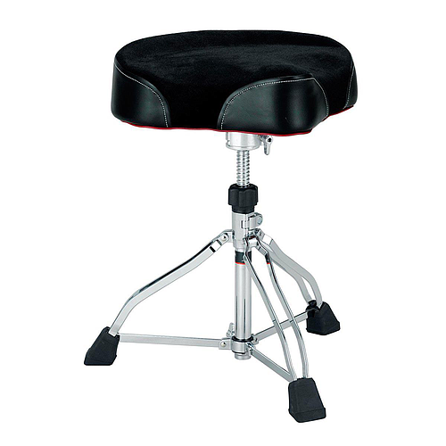 Tama - Asiento 1st Chair Round Rider para Baterista, Material: Tela Color: Negro Mod.HT530BC_4