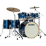 Tama - Bateria Superstar Classic Maple de 7 Piezas con Atriles, Color: Azul Brillante Mod.CK72S-ISP_15