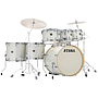 Tama - Bateria Superstar Classic Maple de 7 Piezas con Atriles, Color: Blanco Brillante Mod.CK72S-VWS_17