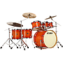 Tama - Bateria Superstar Classic Maple de 7 Piezas con Atriles, Color: Anaranjado Sombreado Mod.CL72S-TLB_19