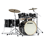 Tama - Bateria Superstar Classic Maple de 7 Piezas con Atriles, Color: Negro Transparente Mod.CL72S-TPB_20