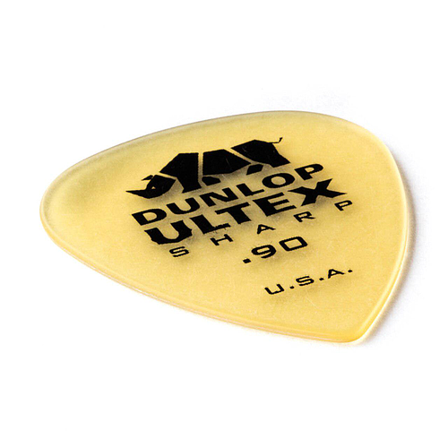 Dunlop - 6 Plumillas Ultex Sharp, Calibre: .90 mm Mod.433P.90_16