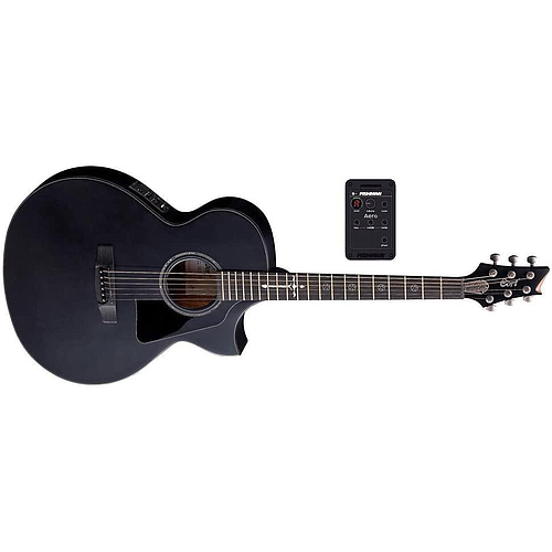 Cort - Guitarra Electroacústica Evil, Color: Negro Mate Mod.EVL-A6 BKS_3