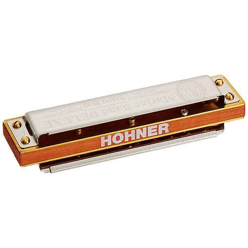 Hohner - Armónica Marine Band Deluxe en La Mayor Mod.M200510X_36