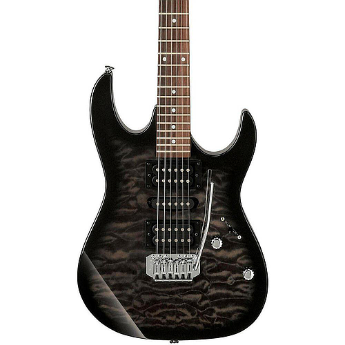 Ibañez - Guitarra Eléctrica RX, Color: Negra Transp. Mod.GRX70QA-TKS_4