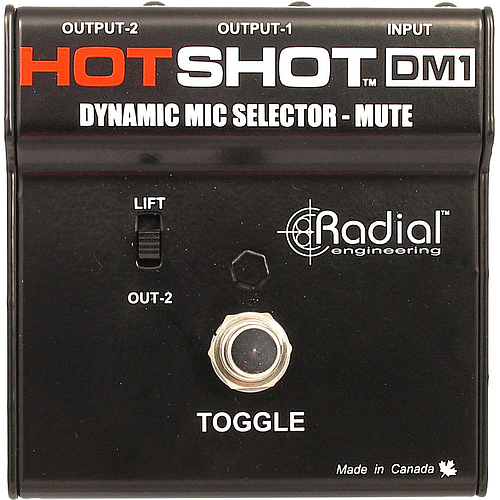 Radial - Interruptor de Mic Mod.HotShot DM-1_57