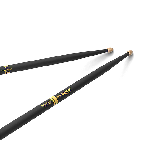 Promark - Baqueta Rebound Activegrip 5A Punta de Madera Mod.R5AAG_23