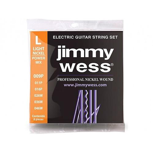 Jimmy Wess - Encordado para Guitarra Electrica Power Mix 009 Mod.JWGE-1009NH_51