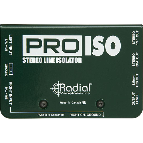 Radial - Isolador de Linea Estereo Mod.ProISO_56