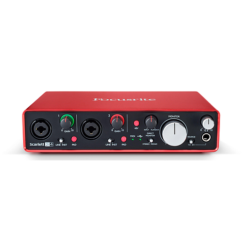 Focusrite - Interfaz de Audio Scarlett 2i4, 2da Gen. Mod.MOSC0014_82