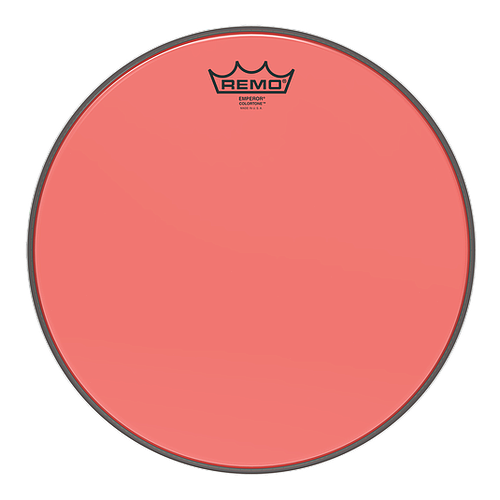 Remo - Parche Colortone Emperor, Color: Rojo Tamaño: 13" Mod.BE-0313-CT-RD_4