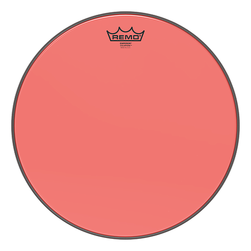 Remo - Parche Colortone Emperor, Color: Rojo Tamaño: 15" Mod.BE-0315-CT-RD_6