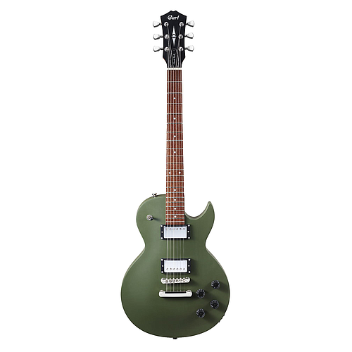 Cort - Guitarra Eléctrica CR, Color: Verde Olivo Mate Mod.CR150-ODS_22