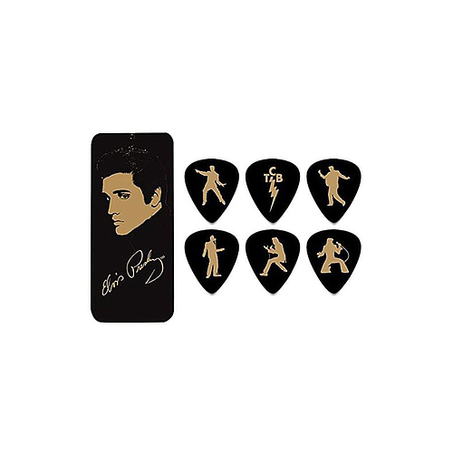 Dunlop - Plumillas Elvis Presley Portrait con Estuche Mod.EPPT04_62