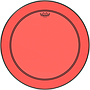 Remo - Parche Colortone Powerstroke P3, Tamaño: 22" Color: Rojo Mod.P3-1322-CT-RD_189