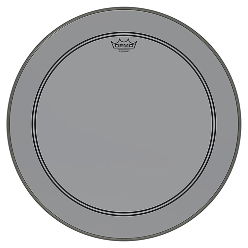 Remo - Parche Colortone Powerstroke P3, Tamaño: 22" Color: Gris Mod.P3-1322-CT-SM_192