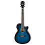 Ibañez - Guitarra Electroaústica AEG, Color: Azúl Somb. Mod.AEG8E-TBS_17