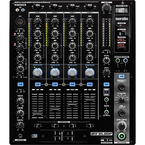 Reloop - Mezcladora de 4 Canales con DVS para Serato RMX-90 DVS Mod.232554_228