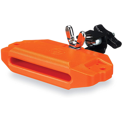 Latin Percussion - Redoba Piccolo, Material Plastico Color Naranja con Soporte Mod.LP1204_30