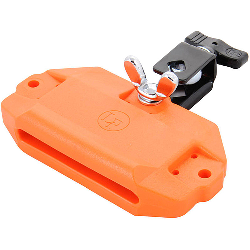 Latin Percussion - Redoba Piccolo, Material Plastico Color Naranja con Soporte Mod.LP1204_33