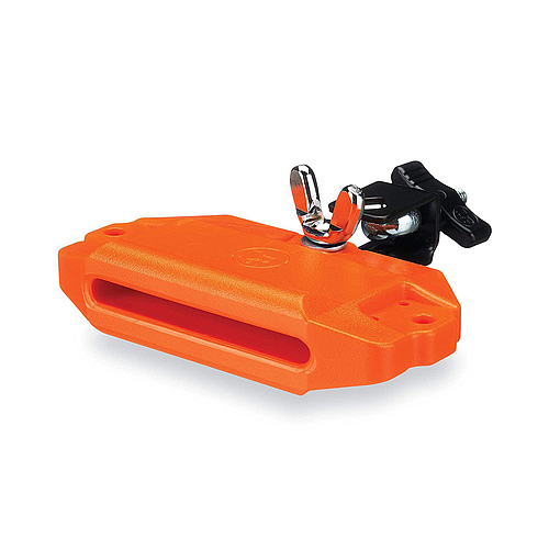 Latin Percussion - Redoba Piccolo, Material Plastico Color Naranja con Soporte Mod.LP1204_35