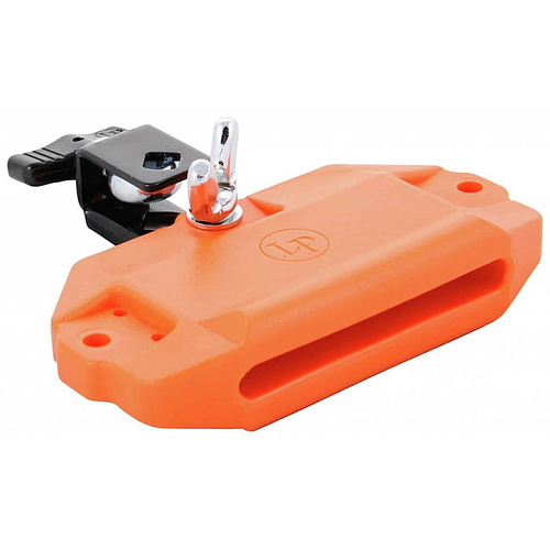 Latin Percussion - Redoba Piccolo, Material Plastico Color Naranja con Soporte Mod.LP1204_36