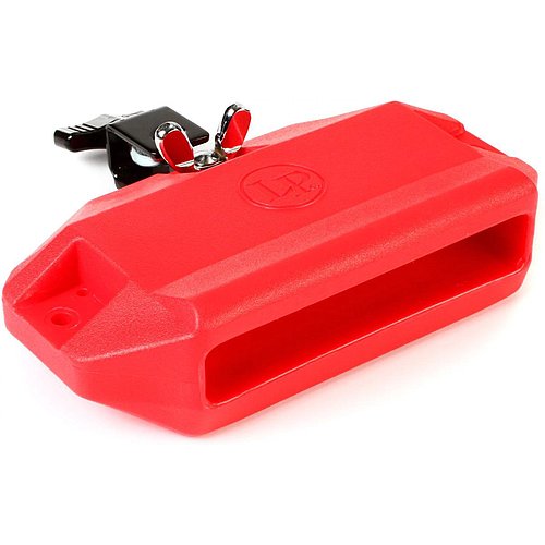 Latin Percussion - Redoba, Material Plastico Tono Bajo Color Rojo con Soporte Mod.LP1207_42