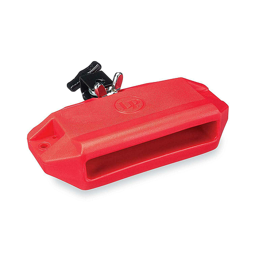 Latin Percussion - Redoba, Material Plastico Tono Bajo Color Rojo con Soporte Mod.LP1207_43