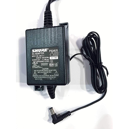 Shure - Eliminador para Receptores BLX, GLXD, PGXD SLX Mod.PS24US_36