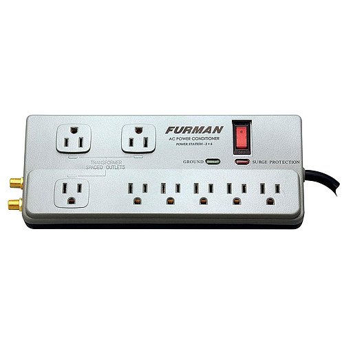 Furman - Barra Multicontacto con acondicionador de energÍa Mod.PST-2+6_36