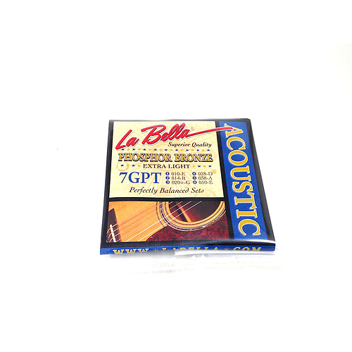 La Bella - Encordado para Guitarra Acústica Exligh BCE Mod.7GPT_73