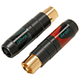 Neutrik - Conector RCA Macho para Cable, Contacots en Oro Mod.NF2C-B/2_425