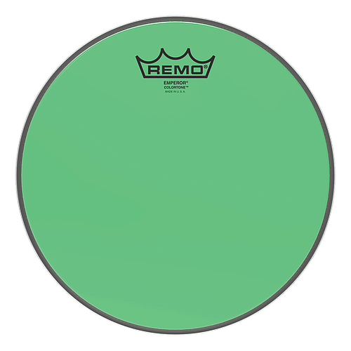 Remo - Parche Colortone Emperor, Color: Verde Tamaño: 10" Mod.BE-0310-CT-GN_14