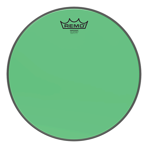 Remo - Parche Colortone Emperor, Color: Verde Tamaño: 12" Mod.BE-0312-CT-GN_15