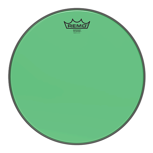 Remo - Parche Colortone Emperor, Color: Verde Tamaño: 13" Mod.BE-0313-CT-GN_16