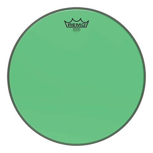 Remo - Parche Colortone Emperor, Color: Verde Tamaño: 14" Mod.BE-0314-CT-GN_17