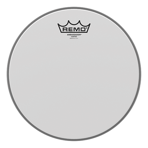 Remo - Parche Ambassador Aspero, Tamaño: 10" Color Blanco Mod.BA-0110-00_21