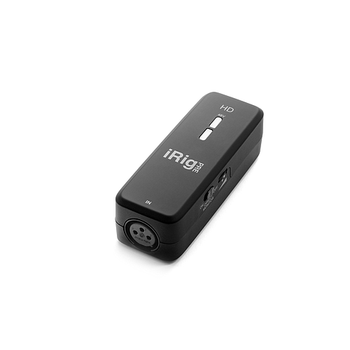 IK Multimedia - Interfaz de Audio para Micrófono XLR iRig Pre HD para iOS y Android Mod.IP-IRIG-PREHD-IN_12