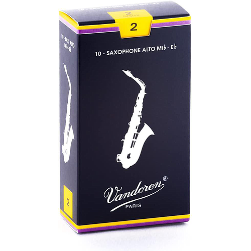 Vandoren - Cañas Mib para Sax Alto, 10 Piezas Medida: 2 Mod.SR212_4