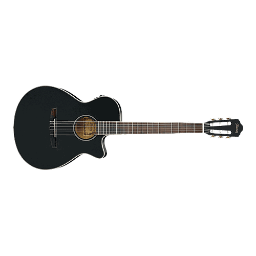 Ibañez - Guitarra Electroacústica AEG, Color: Negra Mate Mod.AEG8TNE-BKF_58